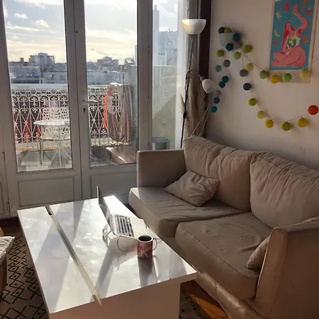 2 Bedrooms Flat In The Center Of With Terrasse And Incredible View Appartamento Parigi